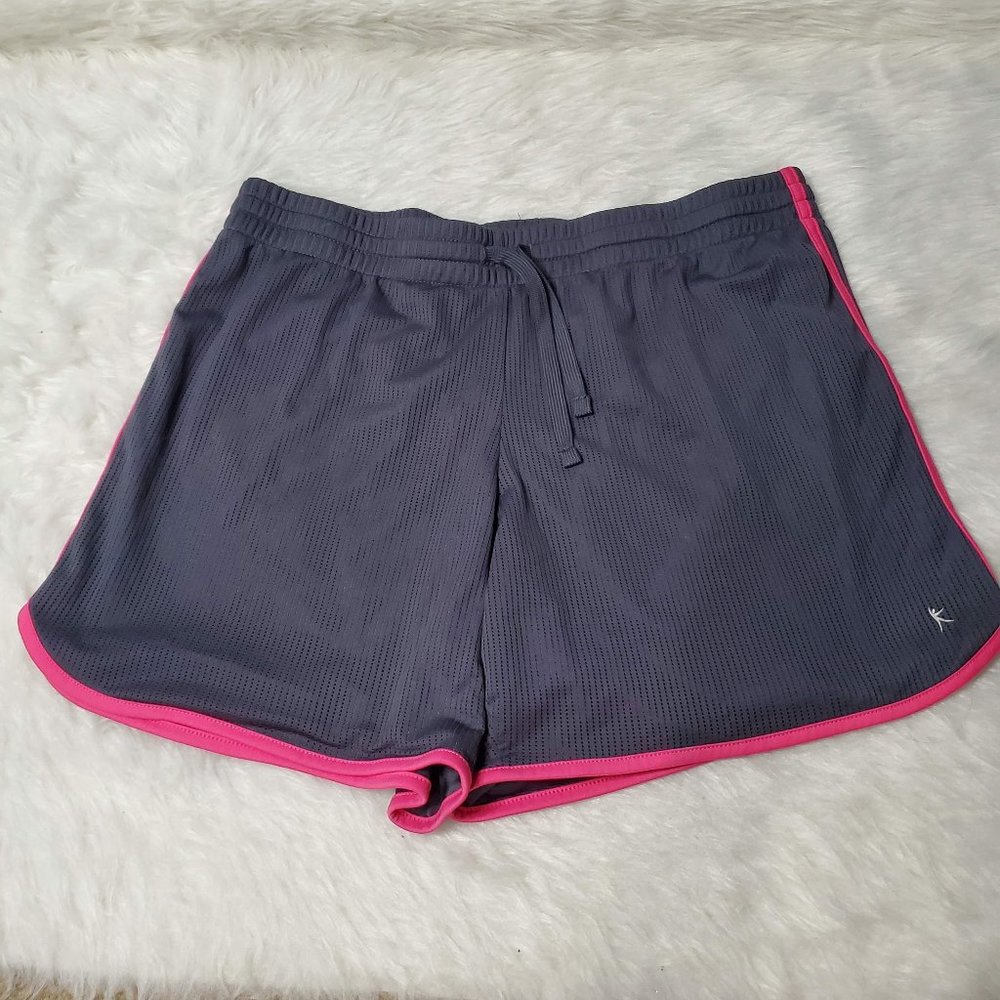 Gray Athletic Plus Shorts from Danskin Now, 16/18